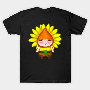 Cute Sunflower Gnome T-Shirt